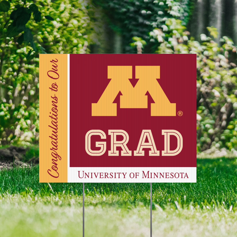 Congratulations to Our Grad Yard Sign – MN Alumni Market