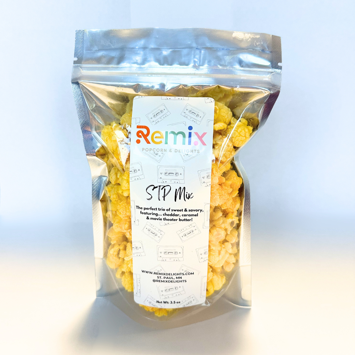 STP Mix: Cheddar, Caramel, and Extra Buttery Popcorn - Individual Bag ...
