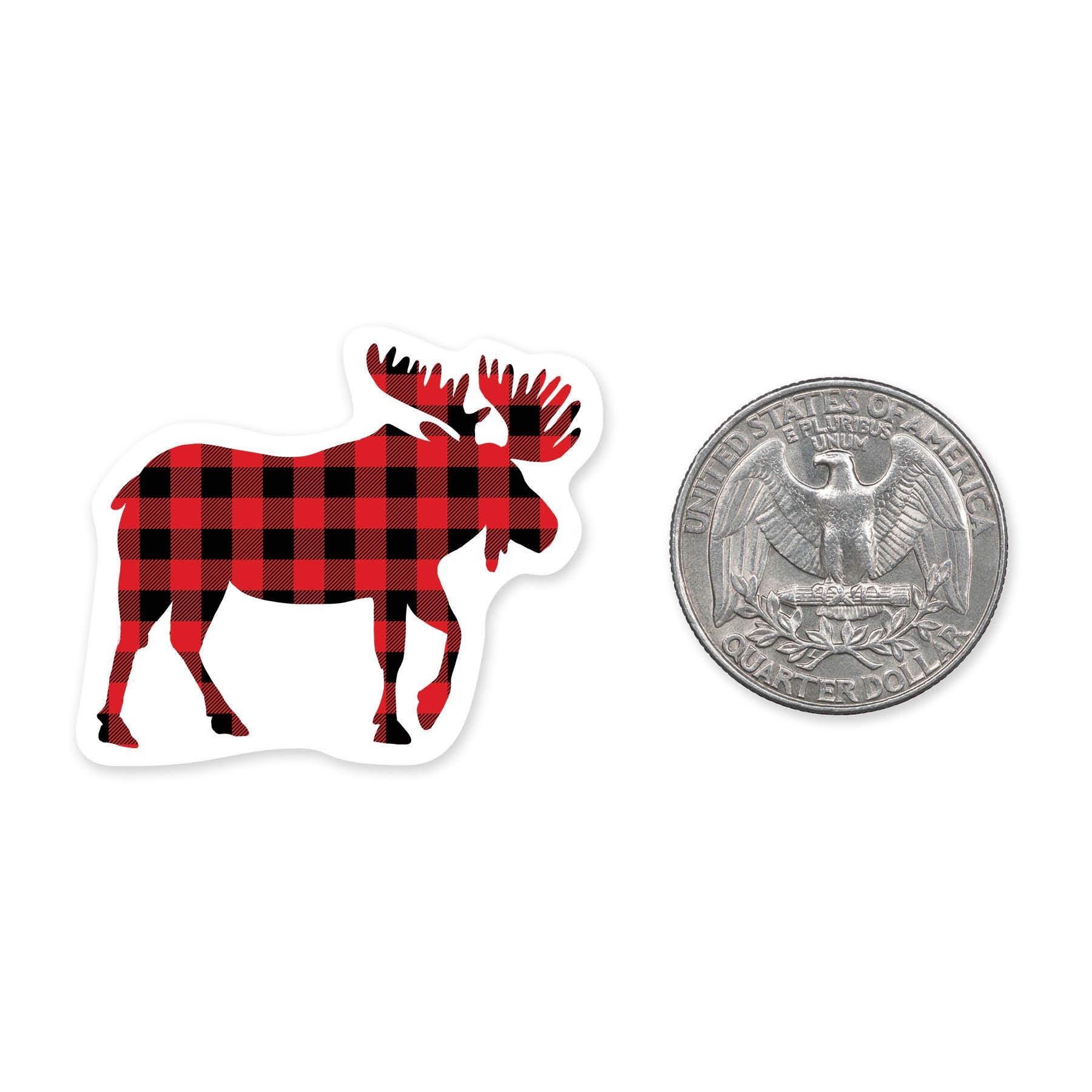 Buffalo Moose Mini Sticker – MN Alumni Market