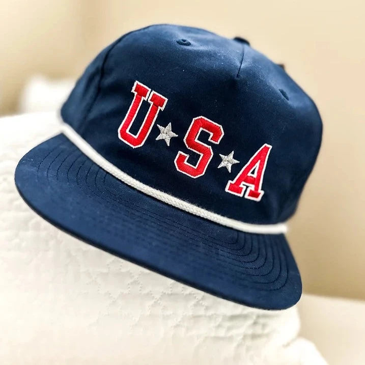 USA Rope Trucker Hat – MN Alumni Market