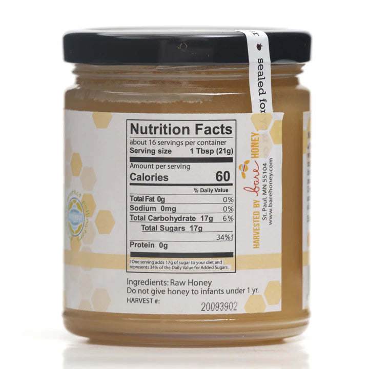 Raw Beekeepers Honey - 12 oz Glass Jar – MN Alumni Market