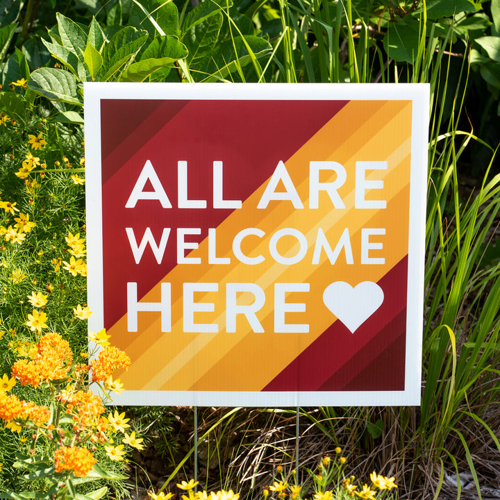 You Are Welcome Here Sign