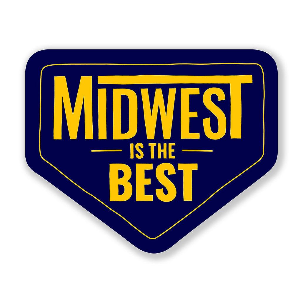 Midwest is Best Sticker – MN Alumni Market